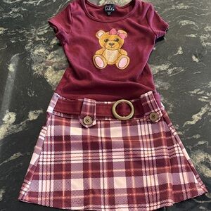 Lilt Burgundy Ribbed Top